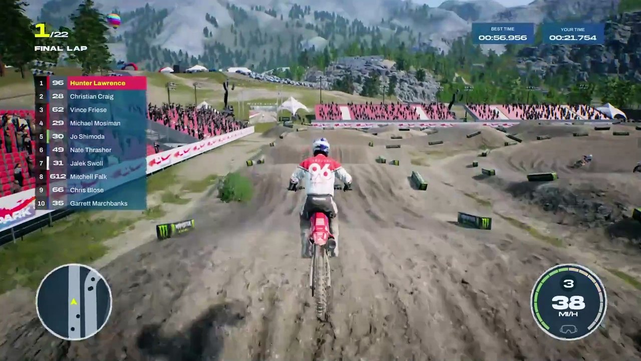 Almost Losing the Win on the Last Lap