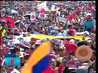 Calles de Paraguaipoa se desbordan de amor y alegría en respaldo al candidato Nicolás Maduro