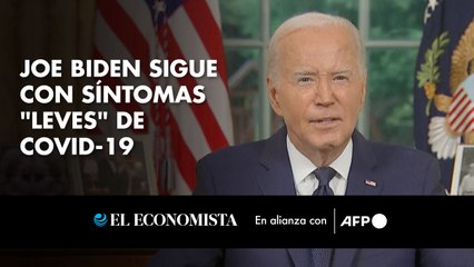 Download Video: Joe Biden sigue con síntomas 