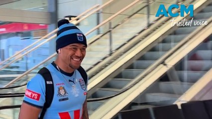 NSW Blues return home after triumphant State of Origin win