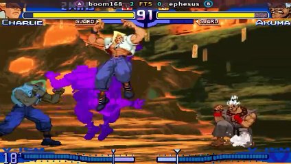 Street Fighter Alpha 3 - boom168 vs ephesus FT5