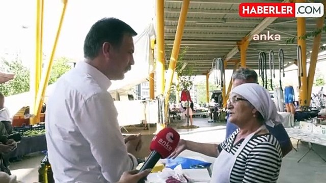 TİP Genel Başkanı Erkan Baş, Ankara'da Pazarı Ziyaret Etti