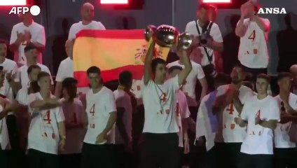 Euro 2024, Madrid: grande festa per il quarto titolo della Spagna