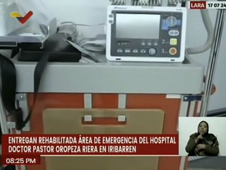 Lara | 1X10 del Buen Gobierno rehabilita el área de emergencia del Hospital "Dr. Pastor Oropeza Riera"