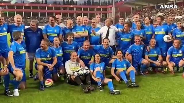 Partita del cuore , per una volta politici insieme nella stessa squadra