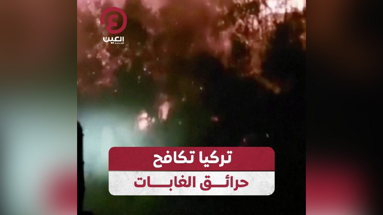 تركيا تكافح حرائق الغابات