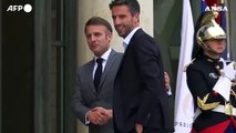 Parigi 2024, Macron riceve il presidente del Cio Bach