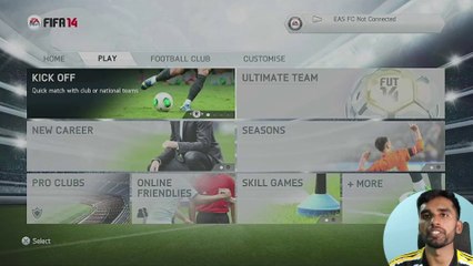 FIFA 14 PS3 Manager Mode