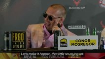 'Who the f*** is that guy?' - McGregor amused by journalist's impression