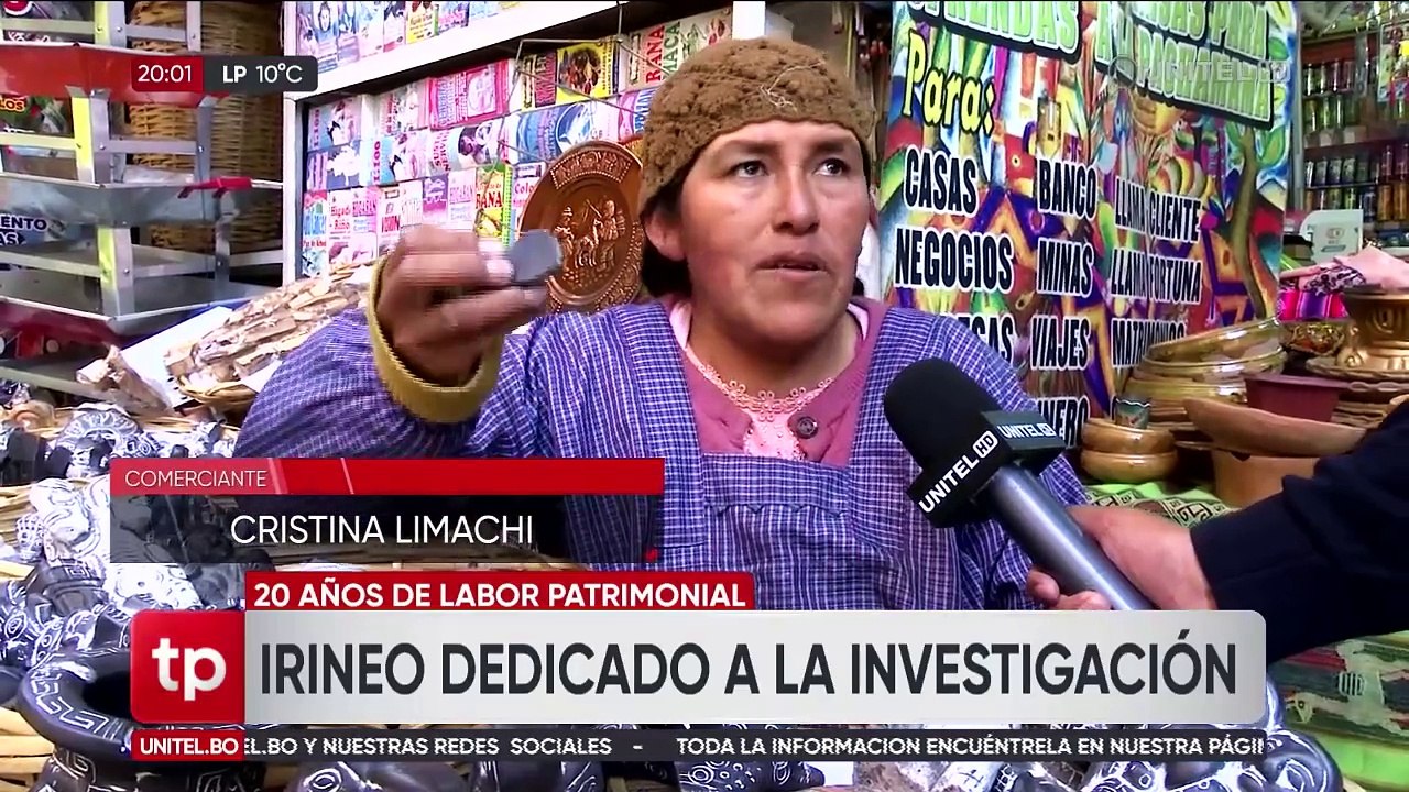 Irineo Uturunco, el historiador que ‘cura las heridas’ de las piezas arqueológicas del Museo de Etnografía y Folklore  