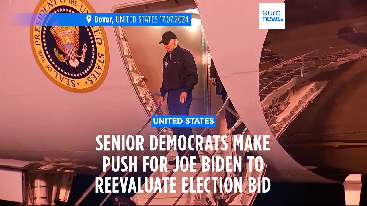 Senior Democrats make push for Joe Biden to reevaluate November election bid
