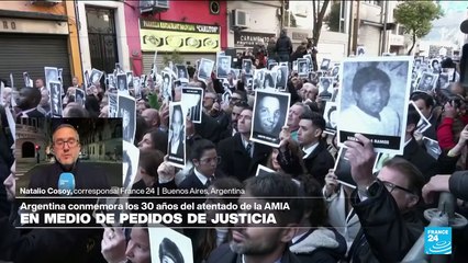 Informe desde Buenos Aires: así se conmemoraron los 30 años del atentado a la AMIA