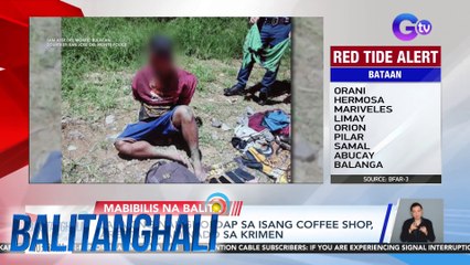 Lalaking nangholdap sa isang coffee shop, arestado; aminado sa krimen | Balitanghali