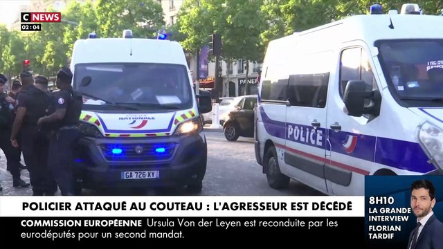 Attaque au couteau : Ibrahima K., 27 ans, qui a blessé gravement un policier hier soir sur les Champs-Elysées aurait tué quelques heures plus tôt un jeune homme à Courbevoie