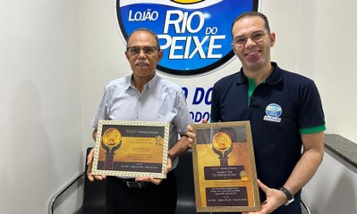 No segmento de móveis e eletrodomésticos, Lojão Rio do Peixe recebe comenda de Os Melhores do Ano