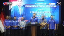 Ketum Partai Demokrat AHY Serahkan Surat Rekomendasi untuk Pilgub Papua Barat