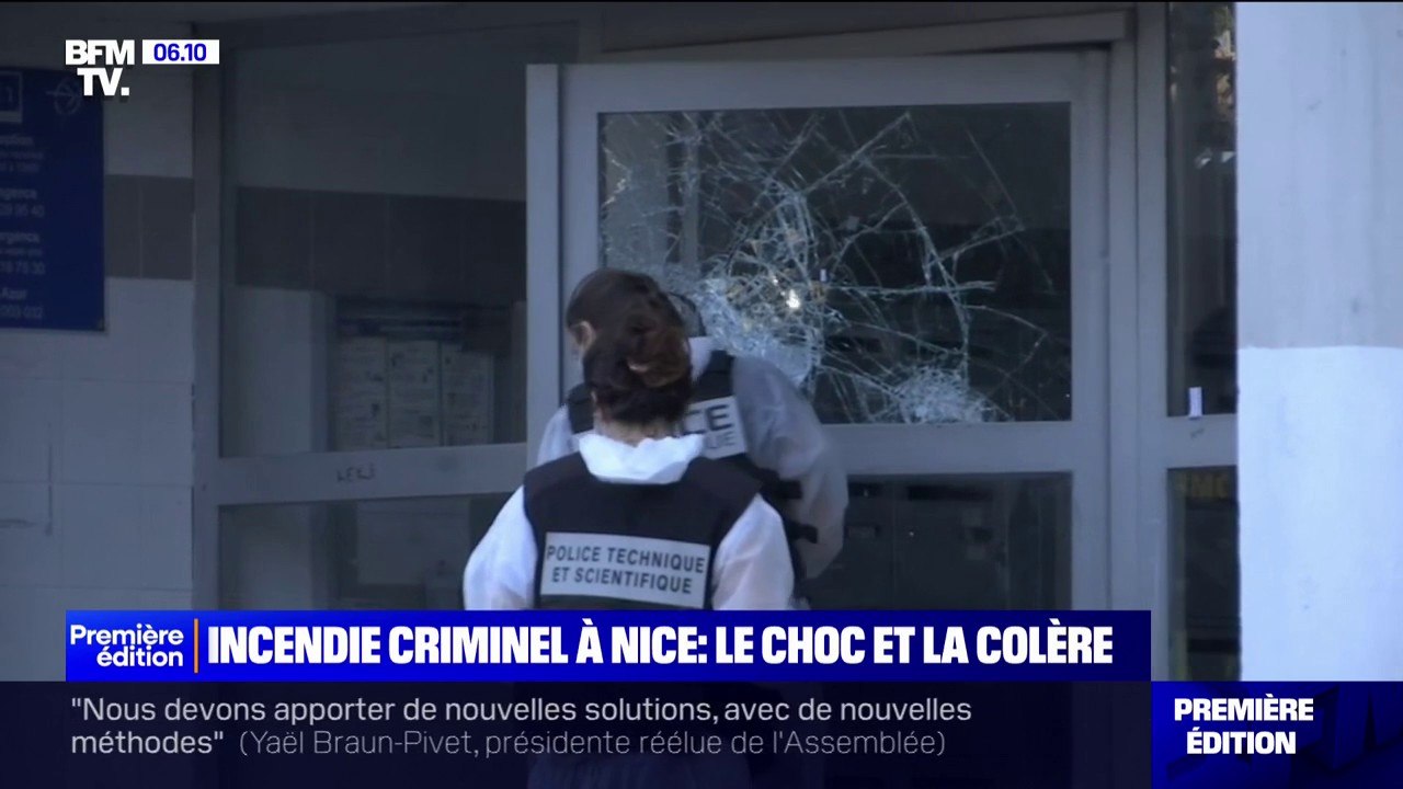 Le choc et la colère des habitants après l'incendie criminel qui a fait sept morts à Nice