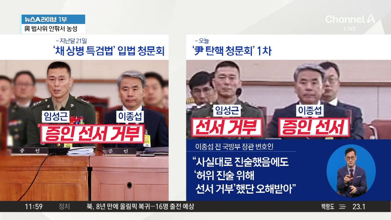 채 상병 순직 1주기에 ‘尹 탄핵청원’ 청문회…쟁점은?