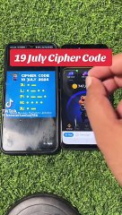 Today's Cipher Code Challenge 🔐