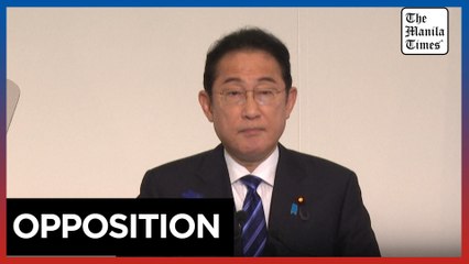 Japan and Pacific islands oppose 'attempts to change status quo by force,' says Kishida