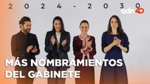 Cultura, turismo y trabajo, estos son los nuevos nombramientos en el gabinete de Claudia Sheinbaum