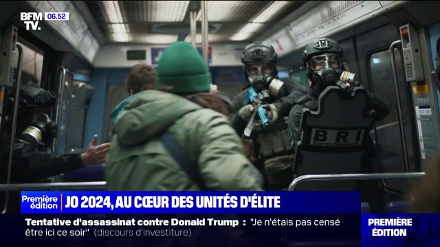 JO 2024: au cœur de l'entrainement des unités d'élite contre la menace d'attaques dans le métro