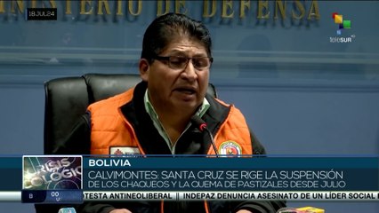 En Bolivia focos de calor crecen pese al control de la quema de campos
