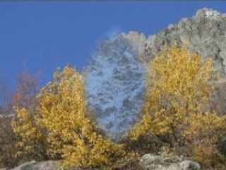 OISAN MASSIF DES ECRINS EN NOVEMBRE