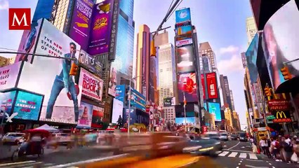 Captan exteraño fenomeno en el cielo de Nueva York