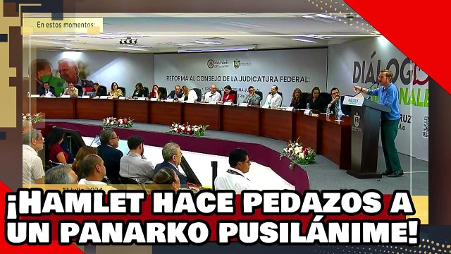 ¡VEAN! ¡Hamlet hace pedazos con su cátedra a un panarko pusilánime por defender a Norma ‘Ra-piña’!
