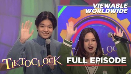 TiktoClock: Ashley Sarmiento at Marco Masa, naghatid ng good vibes sa Tiktropa! (Full Episode)