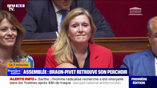 7 MINUTES POUR COMPRENDRE - Présidence de l'Assemblée: Yaël Braun-Pivet retrouve son perchoir