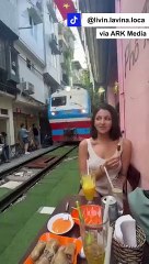 Hello from Vietnam_s Hanoi Train Street (360P)