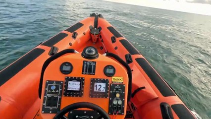 Brighton RNLI dolphin footage July 2024