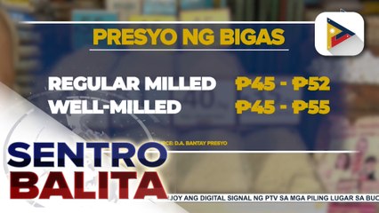 Trial period ng P29 Rice Program, target ng DA na gawing isang taon