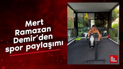 Mert Ramazan Demir'den spor paylaşımı