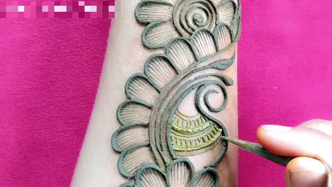 mehndi design simple