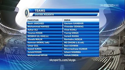 Pakistan vs India 2nd ODI