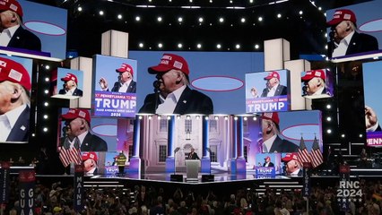 Trump dice que ganará las elecciones y que cerrará la frontera contra la migración ilegal