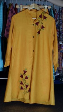 2 Piece Lawn Dress Embroidered (Stitched)