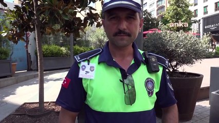 Zabıtadan kaldırım işgaline ‘drone’ destekli denetim