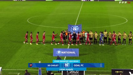 J12 I SO Cholet – GOAL FC  (1-0) en replay