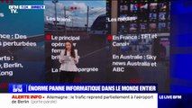 Transports, médias, supermarchés: ces secteurs touchés par la panne informatique mondiale