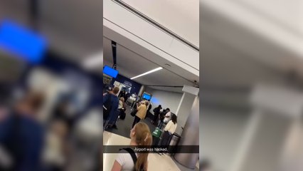 Fallo en el sistema informático del aeropuerto de Los Ángeles por el colapso global