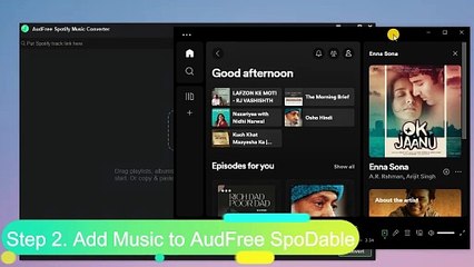 How to Use AudFree SpoDable Music Converter