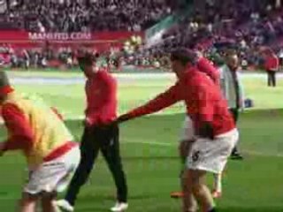 Cristiano Ronaldo warming up - United vs Liverpool 23.03.08