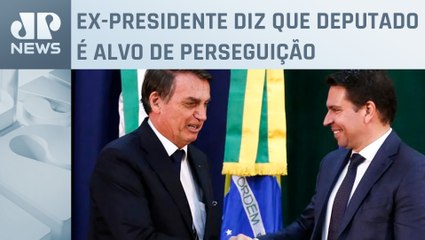 Bolsonaro e Ramagem participam de evento juntos no RJ