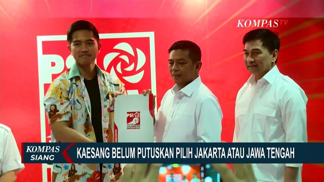 Makin Dekat ke Pilkada 2024, Kaesang Pangarep Pilih Masuk Bursa Jakarta atau Jawa Tengah?