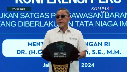 Viral Pedagang Tutup Toko Terkait Isu Sidak Barang Impor, Mendag: Kelihatan Banyak yang Ilegal