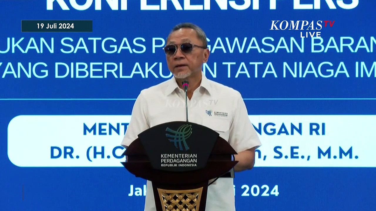 Viral Pedagang Tutup Toko Terkait Isu Sidak Barang Impor, Mendag: Kelihatan Banyak yang Ilegal